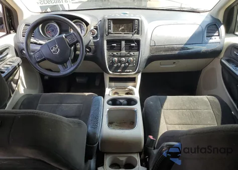 2012 Dodge Grand Caravan Sxt из США, поврежденный, VIN 2C4RDGCG2CR264666